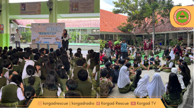 Sosialisasi Siaga Gempa TK - SD Yasporbi 1 Pancoran