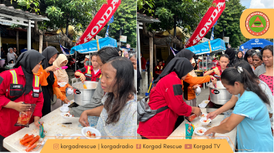 Dapur Umum Kebakaran Kemayoran